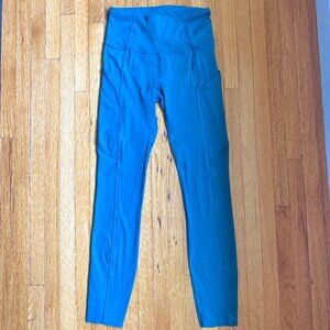 Lululemon Fast and Free High-Rise Tight 25" Laguna Size 2